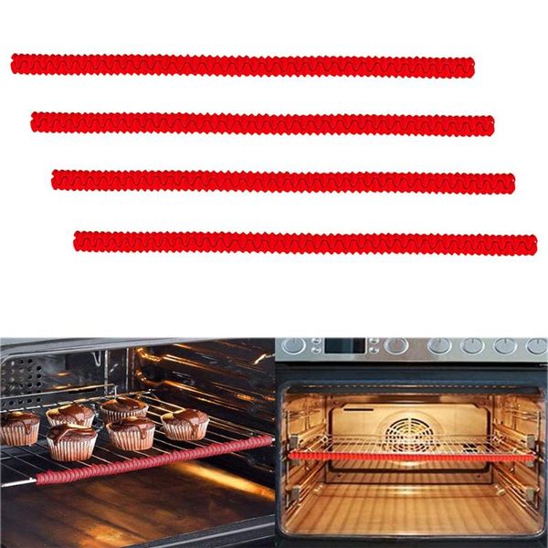 oven mitts 4pcs silicone rack edge shields baking anti-scalding protector heat resistant thread shape guards interlocking
oven mitts 4pcs silicone rack edge shields baking anti-scalding protector heat resistant thread shape guards interlocking