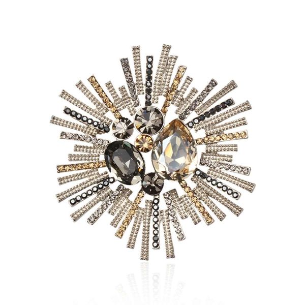 sun cloud exaggerated three color artificial crystal brooch big brooch gift clothing mix, Gray
sun cloud exaggerated three color artificial crystal brooch big brooch gift clothing mix, Gray