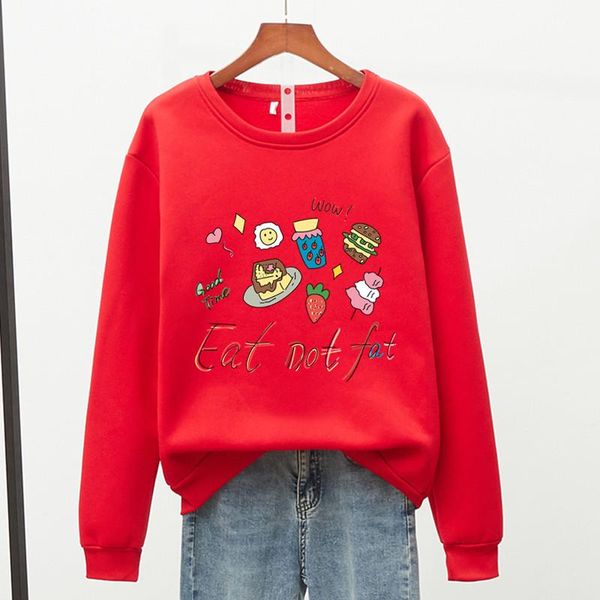 women's hoodies & sweatshirts eat not fat womens tracksuits hooded 2021 autumn winter fleece oversize pocket 15 colors jackets, Black
women's hoodies & sweatshirts eat not fat womens tracksuits hooded 2021 autumn winter fleece oversize pocket 15 colors jackets, Black