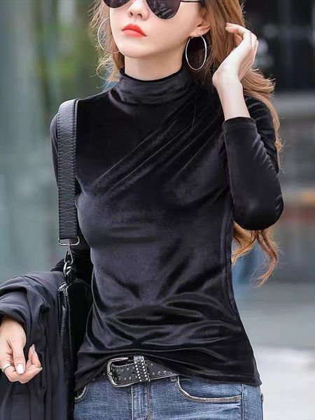 winter warm turtleneck womens shirts long sleeve velvet high collar slim elegant velour blouse plus size spring 7xl, White
winter warm turtleneck womens shirts long sleeve velvet high collar slim elegant velour blouse plus size spring 7xl, White