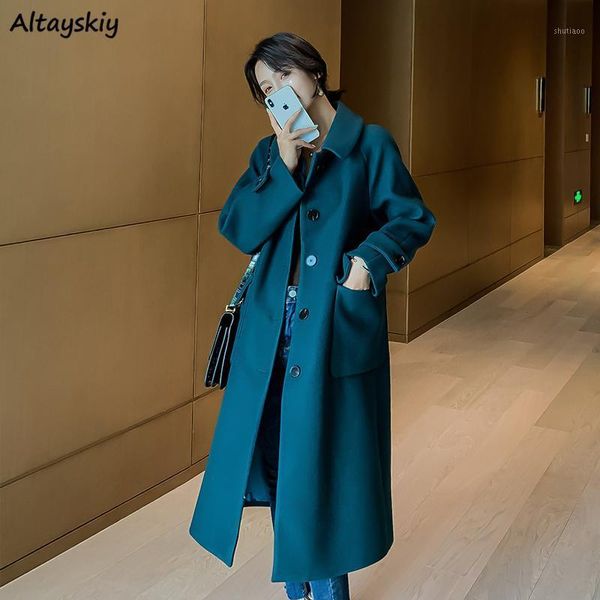 long blends women autumn coat 2xl single breasted slim warm female clothing all-match elegant casual ins chic outwear women's wool &, Black
long blends women autumn coat 2xl single breasted slim warm female clothing all-match elegant casual ins chic outwear women's wool &, Black