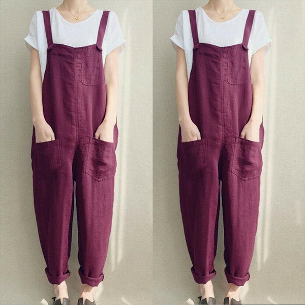 sweet style fashion sleeveless dungarees womens rompers multi pockets loose bib pants overalls playsuits 4xl, Black;white
sweet style fashion sleeveless dungarees womens rompers multi pockets loose bib pants overalls playsuits 4xl, Black;white