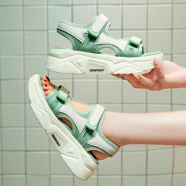 women chunky sandals designers fashion platform sandal gladiator open toe beach hook loop casual shoes for woman 5cm high heels, Black
women chunky sandals designers fashion platform sandal gladiator open toe beach hook loop casual shoes for woman 5cm high heels, Black