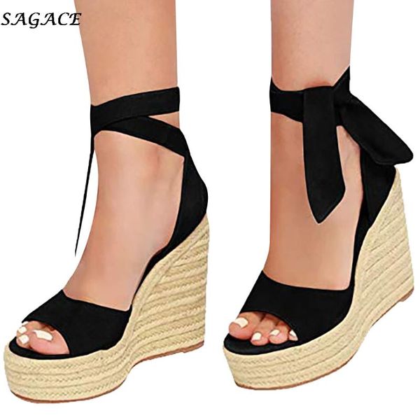 summer sandals women fashion wedges high heels peep-toe platform shoes woman casual comfortable ladies, Black
summer sandals women fashion wedges high heels peep-toe platform shoes woman casual comfortable ladies, Black