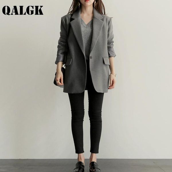 women's suits & blazers fashion women 2021 spring korean casual suit loose thin simple jacket slim autumn tide temperament, White;black
women's suits & blazers fashion women 2021 spring korean casual suit loose thin simple jacket slim autumn tide temperament, White;black