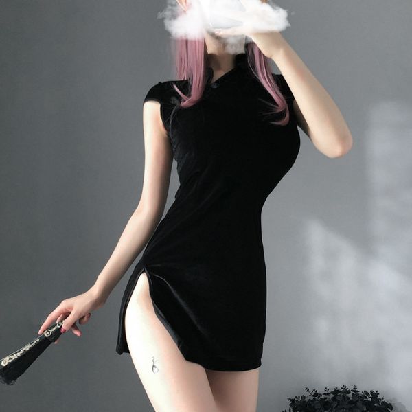 cosplay costumes jiyu underwear cheongsam uniform temptation open file bed passion suit 9651, Black
cosplay costumes jiyu underwear cheongsam uniform temptation open file bed passion suit 9651, Black