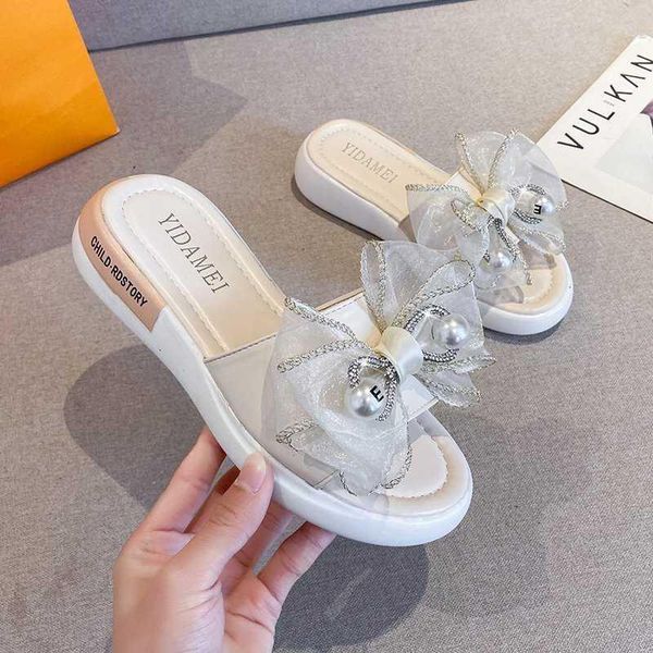 slippers 2021 women's fashion flip flops ladies sandals flat rhinestone bow women, Black
slippers 2021 women's fashion flip flops ladies sandals flat rhinestone bow women, Black