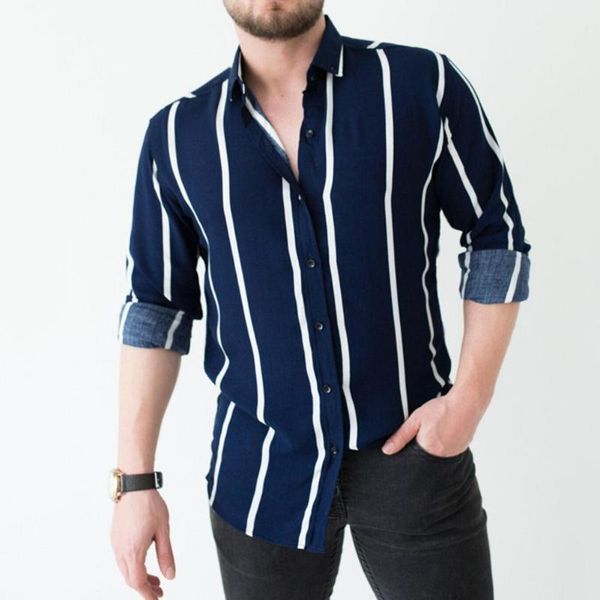 men's casual shirts shirt men autumn striped print turn-down collar long sleeve buttons closure business male 3xl, White;black
men's casual shirts shirt men autumn striped print turn-down collar long sleeve buttons closure business male 3xl, White;black