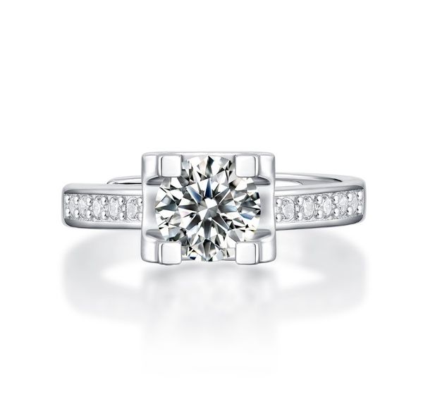 1ct s925 silver d color moissanite women diamond rings love letter adjustable size wedding ring, Golden;silver
1ct s925 silver d color moissanite women diamond rings love letter adjustable size wedding ring, Golden;silver