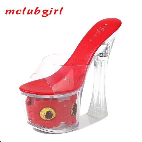 dress shoes mclubgirl high heels sunflower thick thin heel waterproof table slippers transparent crystal wedding lfd-10367, Black
dress shoes mclubgirl high heels sunflower thick thin heel waterproof table slippers transparent crystal wedding lfd-10367, Black