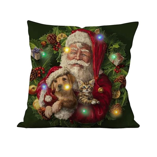 christmas pillow case landscape cartoon creative luminous cushion cover home sofa table and chair decoration cushion/decorative
christmas pillow case landscape cartoon creative luminous cushion cover home sofa table and chair decoration cushion/decorative