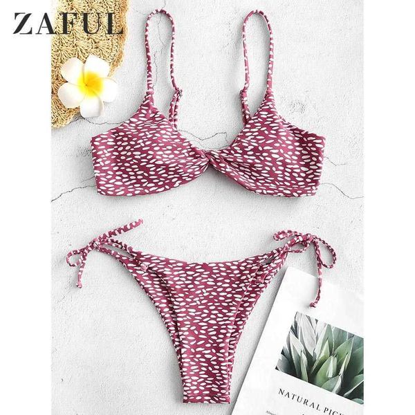 swimwear zaful print bikini spotted swimsuit women bikinis set padded bohemia summer beach spaghetti straps bathing suit, White;black
swimwear zaful print bikini spotted swimsuit women bikinis set padded bohemia summer beach spaghetti straps bathing suit, White;black