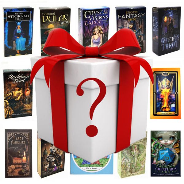 surprise box/different mystery gifts tarot cards/mystery blind box/table game random divination prediction oracle card party love kc5k
surprise box/different mystery gifts tarot cards/mystery blind box/table game random divination prediction oracle card party love kc5k