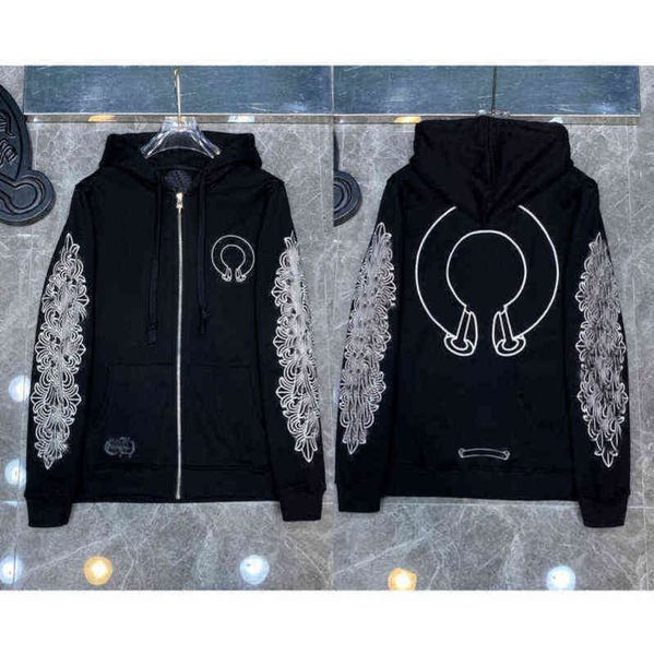 luxury mens classic zipper fashion ch sweatshirts hoodies designer horseshoe sanskrit cross print pullover hooded sweater woman loose jackts, Black
luxury mens classic zipper fashion ch sweatshirts hoodies designer horseshoe sanskrit cross print pullover hooded sweater woman loose jackts, Black