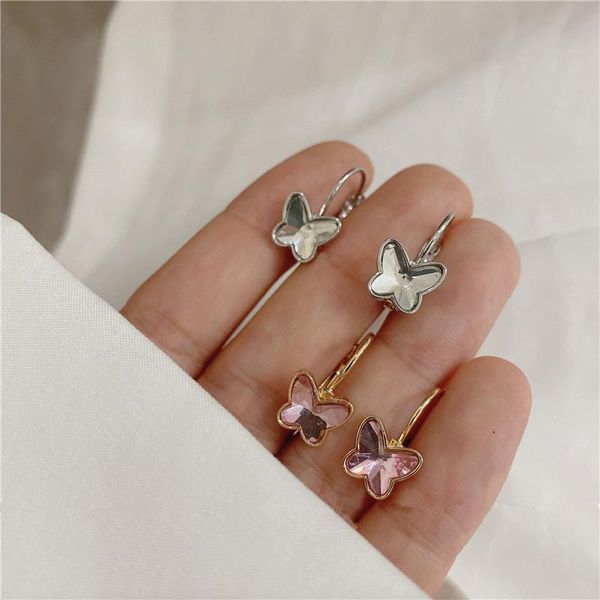 hoop & huggie 2021 korea fashion sweet white silver color butterfly cz small earrings for women girl accessories cute gift party, Golden;silver
hoop & huggie 2021 korea fashion sweet white silver color butterfly cz small earrings for women girl accessories cute gift party, Golden;silver