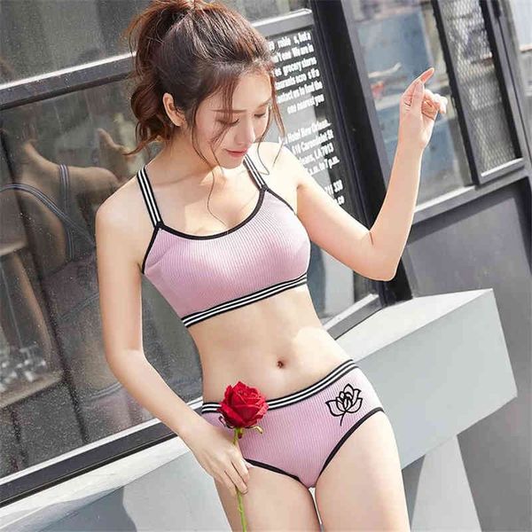 bras sets women padded underwear full cup female soft wireless fitness solid lingerie 8rmy, Red;black
bras sets women padded underwear full cup female soft wireless fitness solid lingerie 8rmy, Red;black