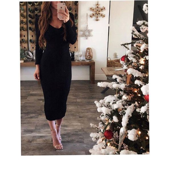 casual dresses women dress female knitted long sleeve party evening club oufits girls solid deep v-neck autumn elegant ladies clothing, Black;gray
casual dresses women dress female knitted long sleeve party evening club oufits girls solid deep v-neck autumn elegant ladies clothing, Black;gray