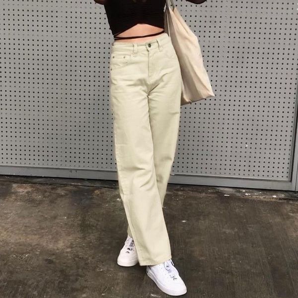 women's pants & capris vintage y2k straight wide-leg jeans high waist side pocket casual baggy trousers denim 90s e-girl streetwear, Black;white
women's pants & capris vintage y2k straight wide-leg jeans high waist side pocket casual baggy trousers denim 90s e-girl streetwear, Black;white