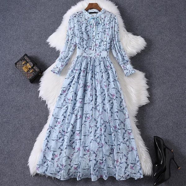 casual dresses women 2021 spring summer dress floral print elegant 3/4 sleeve bow tie stand collar a-line plus size chiffon long blue, Black;gray
casual dresses women 2021 spring summer dress floral print elegant 3/4 sleeve bow tie stand collar a-line plus size chiffon long blue, Black;gray