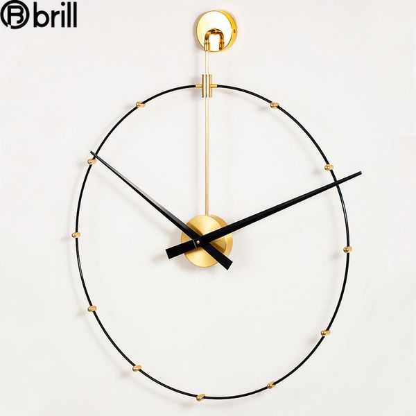 creative large gold wall clock 3d metal modern clocks home decor living room decoration reloj de pared spain 523
creative large gold wall clock 3d metal modern clocks home decor living room decoration reloj de pared spain 523