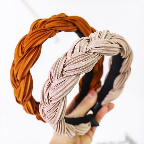 hair accessories silk satin crumpled twist braid headband korean fashion solid color fabric headwear, Slivery;white
hair accessories silk satin crumpled twist braid headband korean fashion solid color fabric headwear, Slivery;white