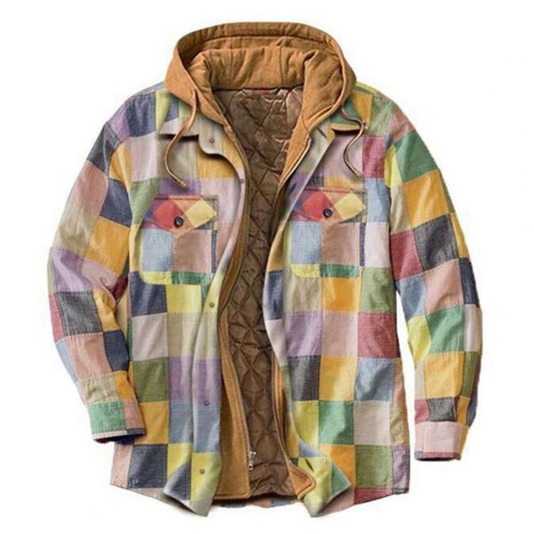 men's jackets coat printed outwear all match loose-fitting quilted men hoodie for travel, Black;brown
men's jackets coat printed outwear all match loose-fitting quilted men hoodie for travel, Black;brown
