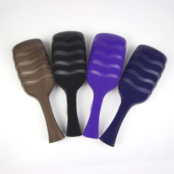 hair brushes anti-static plastic hairdressing comb square water ripple large plate anti-knotting smooth comfortable massage, Silver
hair brushes anti-static plastic hairdressing comb square water ripple large plate anti-knotting smooth comfortable massage, Silver