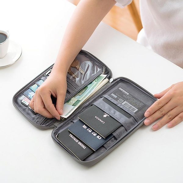 card holders quality waterproof business holder passport package id wallets travel cardholder pack clutch bags, Brown;gray
card holders quality waterproof business holder passport package id wallets travel cardholder pack clutch bags, Brown;gray