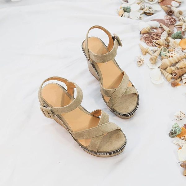 sandals 2021 women wedge peep toe buckle shoes woman platform canvas wedges fashion summer super high heel for, Black
sandals 2021 women wedge peep toe buckle shoes woman platform canvas wedges fashion summer super high heel for, Black