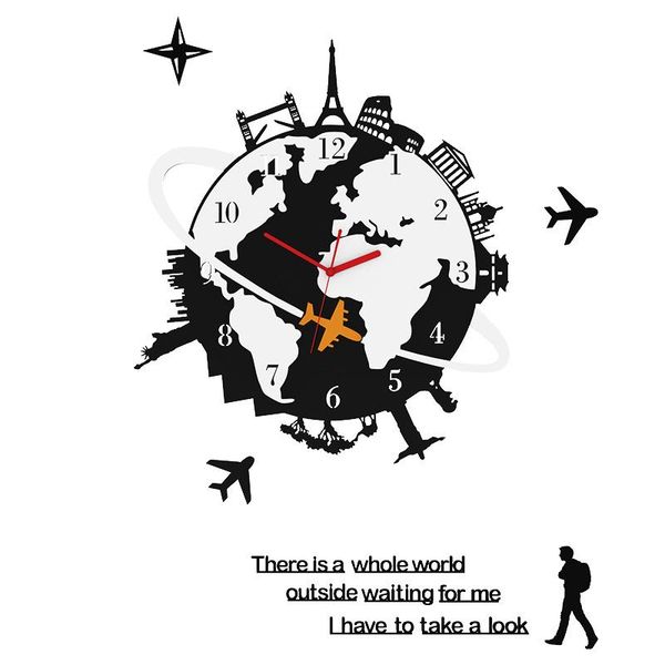 wall clocks european style travel around the world acrylic big tea room decoration crafts digital mute needle quartz watch clock
wall clocks european style travel around the world acrylic big tea room decoration crafts digital mute needle quartz watch clock