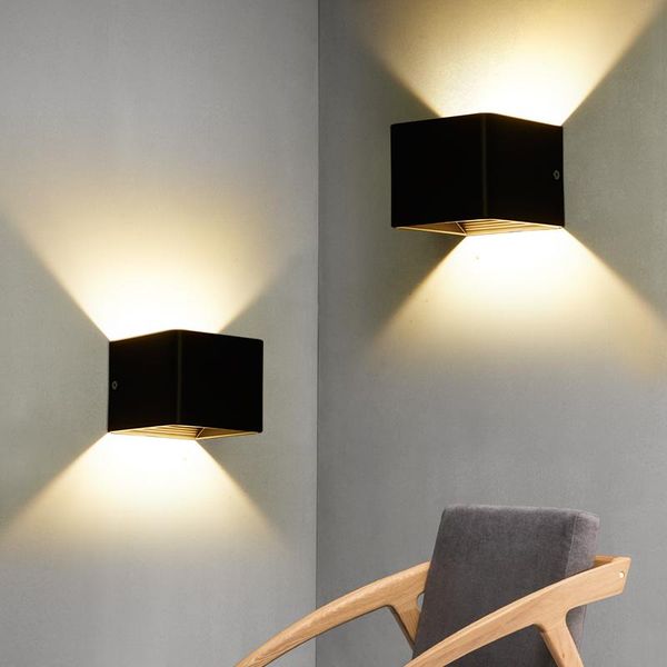 wall lamp led indoor square modern home lighting decorative bedside bedroom bathroom corridor aluminum 85-265v 7w
wall lamp led indoor square modern home lighting decorative bedside bedroom bathroom corridor aluminum 85-265v 7w