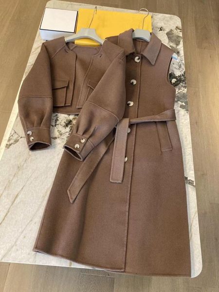 women's wool & blends 2021 autumn and winter ladies cashmere coat jacket suit three ways to wear it can be taken off, Black
women's wool & blends 2021 autumn and winter ladies cashmere coat jacket suit three ways to wear it can be taken off, Black