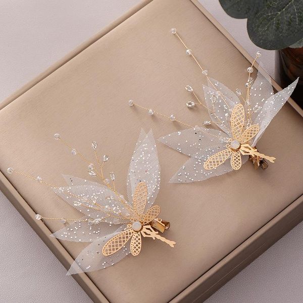 hair clips & barrettes bridal crystal butterfly clip fairy style barrette bride jewelry bridesmaid wedding accessories, Golden;silver
hair clips & barrettes bridal crystal butterfly clip fairy style barrette bride jewelry bridesmaid wedding accessories, Golden;silver