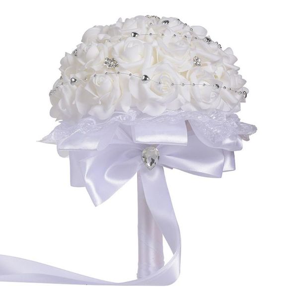 drop wedding bouquet crystal rose pearl bridesmaid bride artificial silk flower decorative flowers & wreaths
drop wedding bouquet crystal rose pearl bridesmaid bride artificial silk flower decorative flowers & wreaths