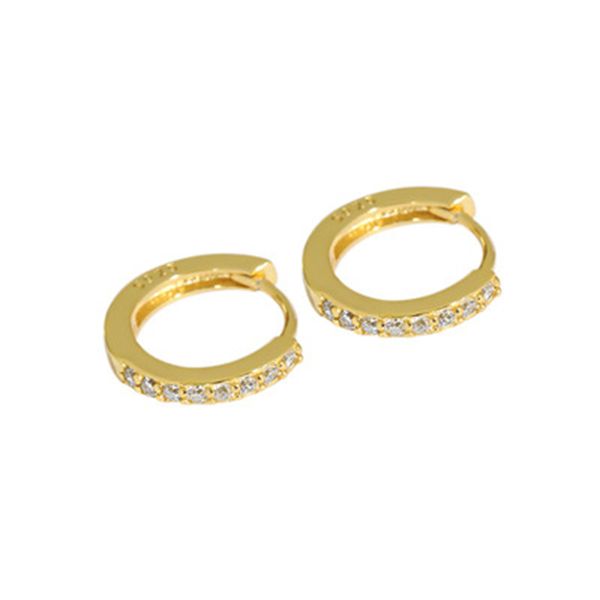 100% 925 sterling silver hoop earring mini round white cz zircon small stud earrings for women girls wedding party gifts, Golden;silver
100% 925 sterling silver hoop earring mini round white cz zircon small stud earrings for women girls wedding party gifts, Golden;silver