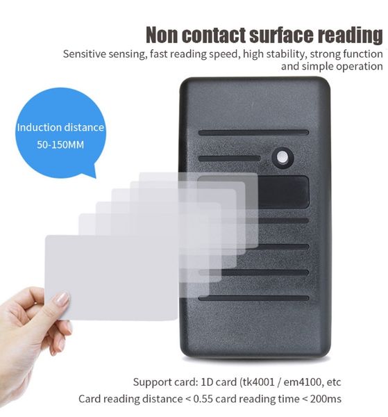 20sets 125khz reader home security office l led indicator waterproof shop smart id contactless reader type smart buzzer id access control
20sets 125khz reader home security office l led indicator waterproof shop smart id contactless reader type smart buzzer id access control