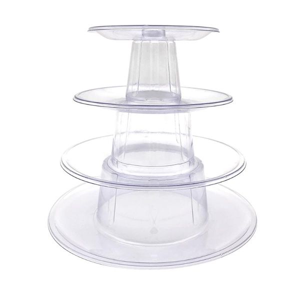 other bakeware 4 tiers party washable macaron cake stand display rack decorative stackable pvc kitchen transparent holder reusable
other bakeware 4 tiers party washable macaron cake stand display rack decorative stackable pvc kitchen transparent holder reusable