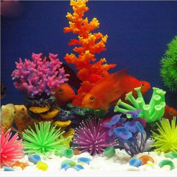 decorations 1 pcs silicone aquarium fish tank artificial coral plant underwater world 6 colors ornaments decoration
decorations 1 pcs silicone aquarium fish tank artificial coral plant underwater world 6 colors ornaments decoration