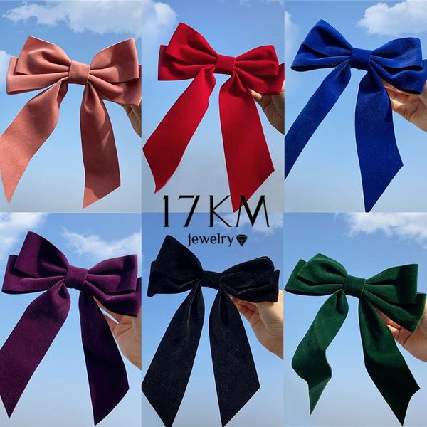 hair accessories 17km fashion colorful big bow barrette hairpin for women girls trendy valvet clips hairgrip
hair accessories 17km fashion colorful big bow barrette hairpin for women girls trendy valvet clips hairgrip
