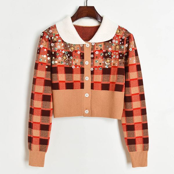 pants Msxu Autumn and winter hit collar color Frizzy plaid doll sequins sweater short puff cardigan sleeve women, White
pants Msxu Autumn and winter hit collar color Frizzy plaid doll sequins sweater short puff cardigan sleeve women, White