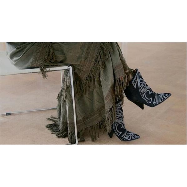 women's ankle-boot boot boot, red suede boots, spiked heel shoes, cowboy, beak, unforgivable boots, Black
women's ankle-boot boot boot, red suede boots, spiked heel shoes, cowboy, beak, unforgivable boots, Black