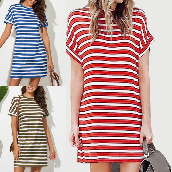 boutique dress women's 2021 spring / summer round neck striped printed bat sleeve, Black;gray
boutique dress women's 2021 spring / summer round neck striped printed bat sleeve, Black;gray