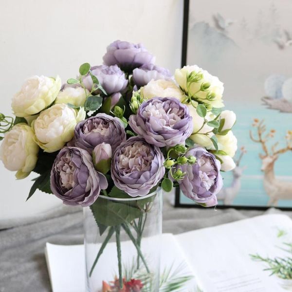 bundle silk peony bouquet 5 big heads 4 small bud wedding home decoration fake flowers diy gift artificial decorative & wreaths
bundle silk peony bouquet 5 big heads 4 small bud wedding home decoration fake flowers diy gift artificial decorative & wreaths