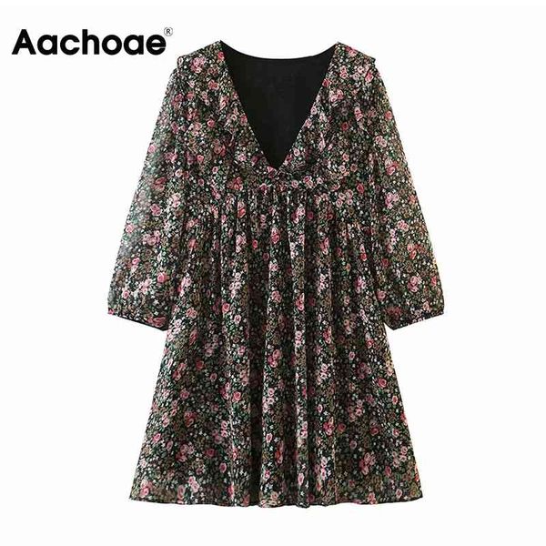 aachoae casual lady floral dresses long sleeve loose pleated dress ruffles beach print mini chiffon dress vestidos de mujer 210413, Black;gray
aachoae casual lady floral dresses long sleeve loose pleated dress ruffles beach print mini chiffon dress vestidos de mujer 210413, Black;gray