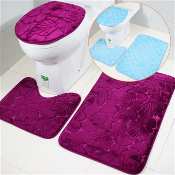 bath mats bathroom carpet water absorption soft 3pcs/set toilet accessories decoration home and rug tapis pour wc b
bath mats bathroom carpet water absorption soft 3pcs/set toilet accessories decoration home and rug tapis pour wc b