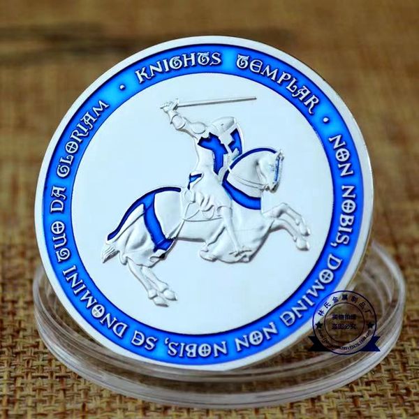 50pcs non magnetic silver coin craft european white horse knights religious cross 1oz plated coin souvenir badge
50pcs non magnetic silver coin craft european white horse knights religious cross 1oz plated coin souvenir badge