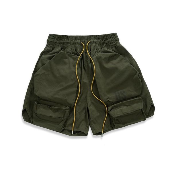 men's shorts military-style baggy drawstring casual cargo pants men loose work short bermuda masculina, White;black
men's shorts military-style baggy drawstring casual cargo pants men loose work short bermuda masculina, White;black
