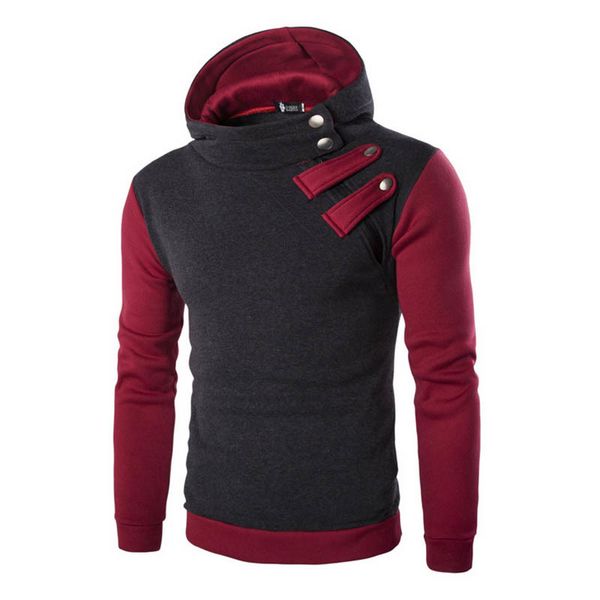 men's hoodies & sweatshirts autumn winter british hooded casual slim inclined zipper fleece patchwork joker hip hop st, Black
men's hoodies & sweatshirts autumn winter british hooded casual slim inclined zipper fleece patchwork joker hip hop st, Black