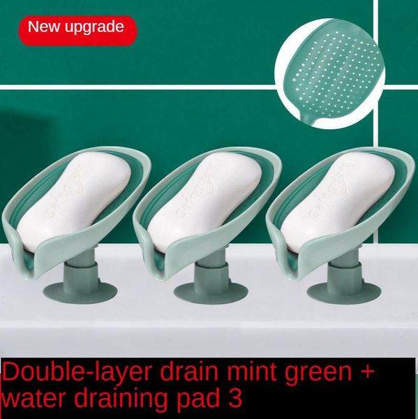 soap dishes 3pcs leaf shape box drain holder bathroom shower sponge storage plate tray supplies gadge
soap dishes 3pcs leaf shape box drain holder bathroom shower sponge storage plate tray supplies gadge