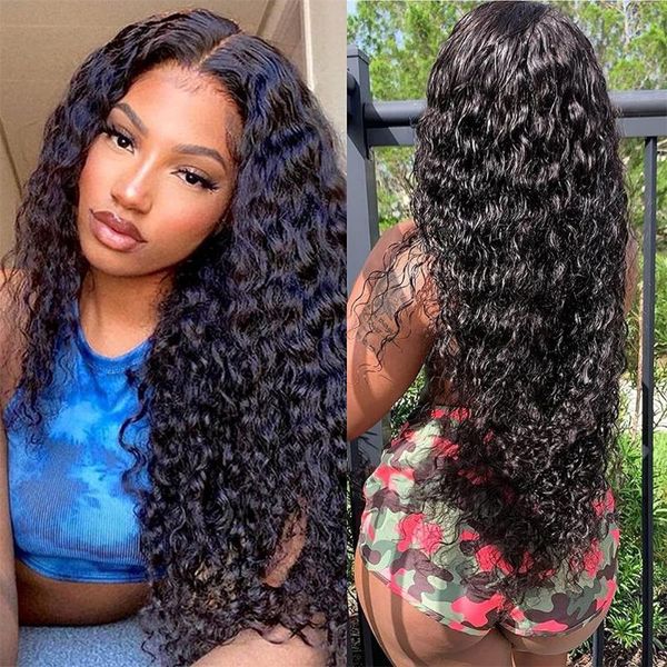 lace wigs long water wave curly 13x4 front human hair pre plucked bleached for women 300% high density remy brazilian, Black;brown
lace wigs long water wave curly 13x4 front human hair pre plucked bleached for women 300% high density remy brazilian, Black;brown